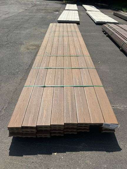 Brown Composite Decking 5/4"x6"x16'