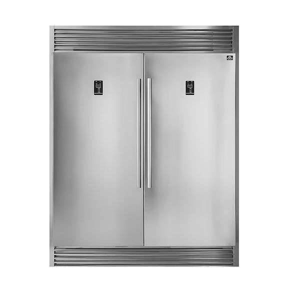 Forno Rizzuto 60 in. 27.6 cu. ft. Pro-Style Dual Combination Refrigerator