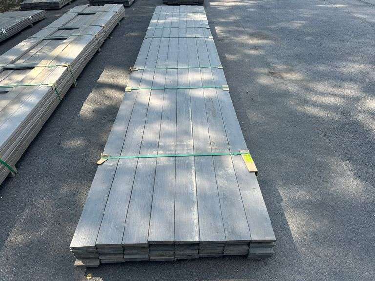 Grey Composite Decking 1"x6"x20'