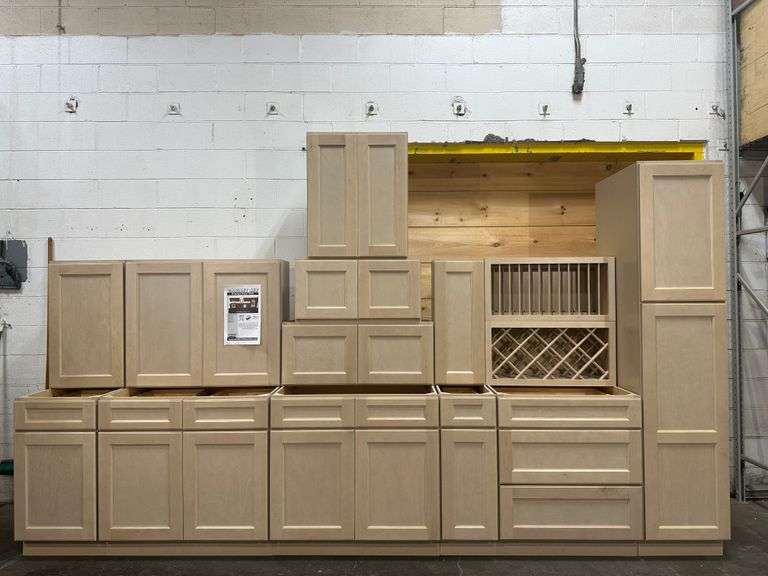 Sonona Wheat Kitchen Cabinet Set 20'