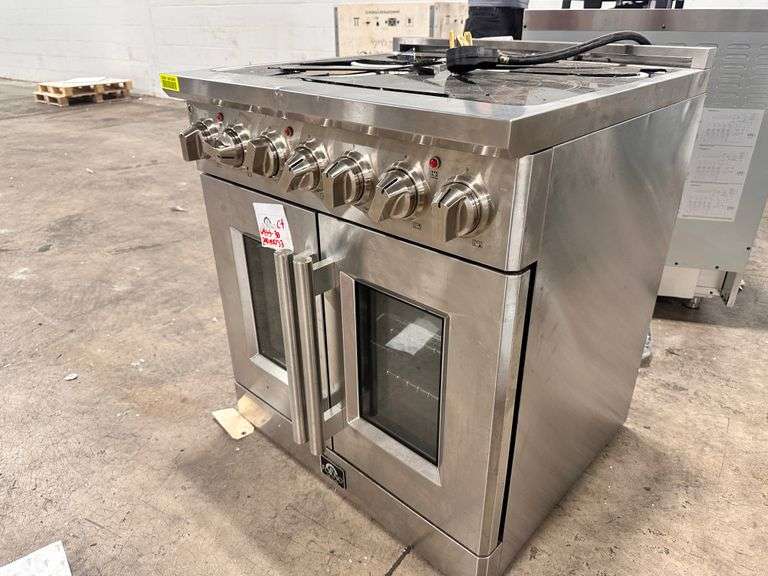 Forno Massimo 30 in. Freestanding French Door Electric Range