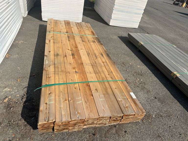 Western Red Cedar Dimensional Lumber 1"x6"x10'