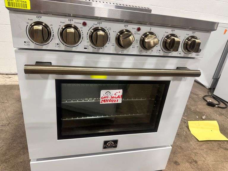 Forno Paolo 30 in. Electric Range 5 Burner Element in White