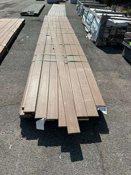 Brown Composite Decking 5/4"x6"x20'