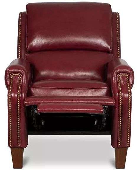 Macys Arianlee Leather Push Back Recliner Online Retail: $1079