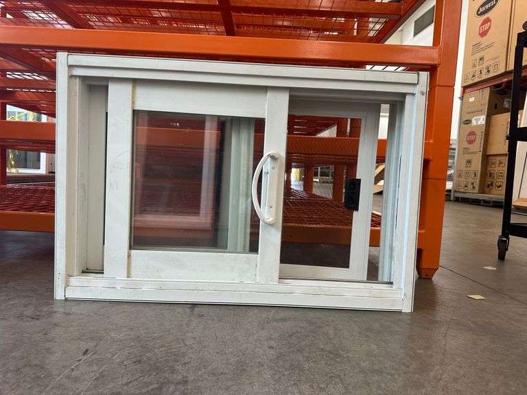 White Vinyl Horizontal Slider Window 36"x24"