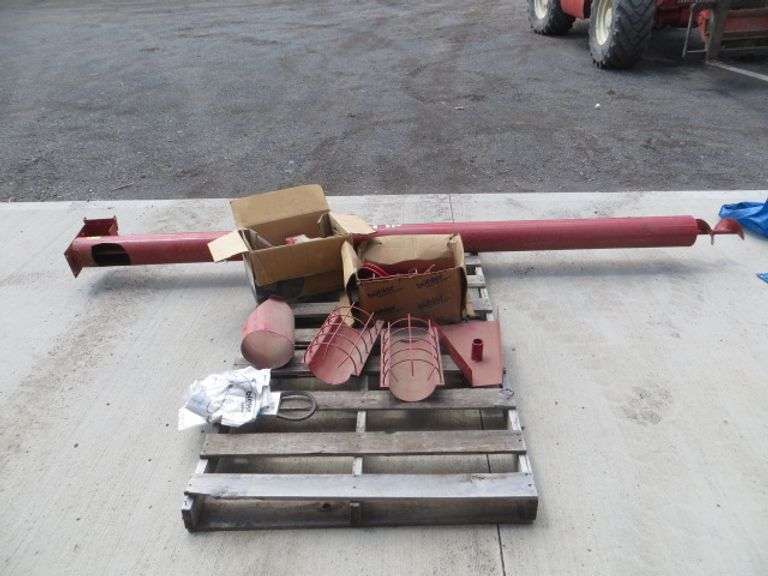 Farm King 6"x10½' Auger w/ 1 HP Elec. Motor - Never Used