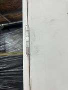 White Exterior Full Glass Double Patio Door 72"x80"