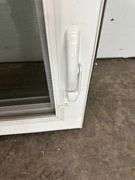 White Vinyl Beveled Casement Window 23 3/4"x37 1/2"