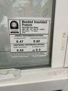 White Vinyl Double Hung Window 27 3/4"x47 1/2"