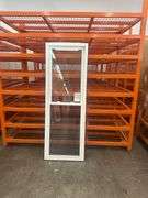 White Vinyl Vertical Slider Window 26.25"x74.5"