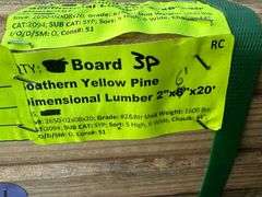 Southern Yellow Pine Dimensional Lumber 2"x6"x20'