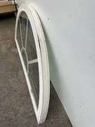 White Vinyl Circle Top Window 35.75"x17.875"