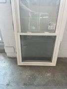 White Vinyl Double Hung Window 27 3/4"x47 1/2"
