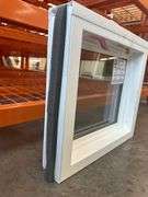 White Vinyl Picture Window 18 1/2"x17"