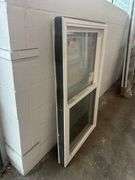 White Vinyl Double Hung Window 27 3/4"x47 1/2"