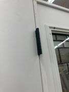 Fiberglass Decorative Entrance Door 36"x80", 2 Side Lites, Left Hand