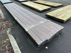Brown Composite Decking 1"x6"x20'