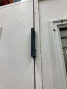 Fiberglass Decorative Entrance Door 36"x80", 2 Side Lites, Left Hand