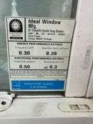 White Vinyl Double Hung Window 27 3/4x45 3/4"