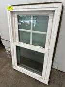 4 White Vinyl Double Hung 4 Lite Windows 20"x30"