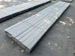 Grey Composite Decking 1"x6"x20'