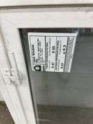 White Vinyl Beveled Casement Window 30"x18.5"