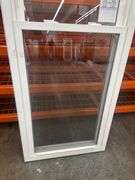 White Vinyl Vertical Slider Window 26.25"x74.5"