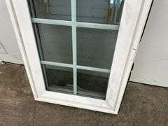 3 White Vinyl 6 Lite Beveled Casement Windows 20"x30"