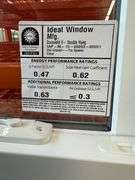 White Vinyl Double Hung Window 29 3/4"x57 1/4"