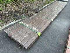 Brown Composite Decking 1"x6"x20'