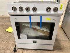 Forno Leonardo 30 in. Induction Range 4-Burner Elements White