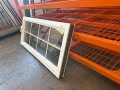 White Vinyl Awning Window 56 7/16"x24 5/16"