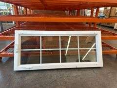 White Vinyl Awning Window 56 7/16"x24 5/16"