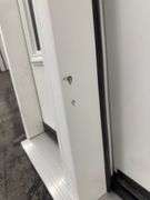 Fiberglass Decorative Entrance Door 36"x80", 2 Side Lites, Right Hand