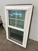 4 White Vinyl Double Hung 4 Lite Windows 20"x30"