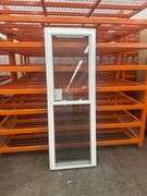 White Vinyl Vertical Slider Window 26.25"x74.5"