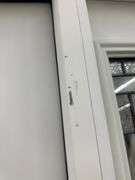 Fiberglass Decorative Entrance Door 36"x80", 2 Side Lites, Right Hand