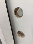 Fiberglass Decorative Entrance Door 36"x80", 2 Side Lites, Right Hand