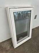 White Vinyl Chelsea Casement Window 15 9/16"x25 9/16"