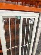 2 White Vinyl 6 Lite Double Slider Window  26 3/4"x52 3/4"