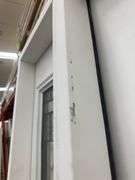Fiberglass Decorative Entrance Door 36"x80", 2 Side Lites, Right Hand