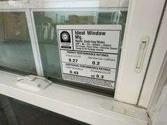 4 White Vinyl Double Hung 4 Lite Windows 20"x30"