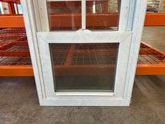 White Vinyl Horizontal Slider 4 Lite Window  20"x30"
