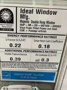 4 White Vinyl Double Hung 4 Lite Windows 20"x30"