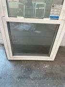 White Vinyl Double Hung Window 27 3/4x45 3/4"