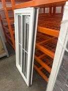 2 White Vinyl 6 Lite Double Slider Window  26 3/4"x52 3/4"