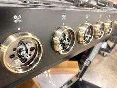 Forno Leonardo Espresso 30 in. Black Slide-in Gas Range 5-Burners