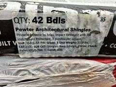 Pewter Architectural Shingles