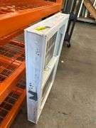 White Vinyl Horizontal Slider 4 Lite Window  20"x30"